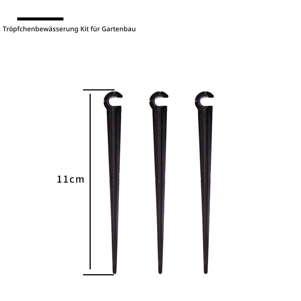 300 pcs Einstellbare Micro Drip Tropfer Tropf bewasserung T Steckverbinder Gartenschlauch Befestigun