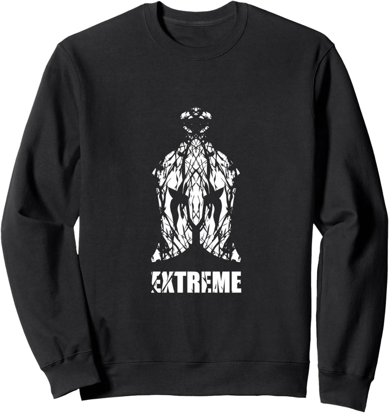 EXTREME | Spartaner Helm | GYM Motivation Fitness Sprüche Sweatshirt