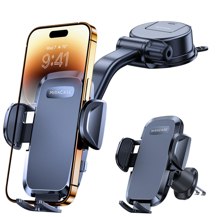 Miracase [2025 Upgraded] Handyhalterung Auto Handy Halterung,Universal Car Phone Holder[Stärkste Sau