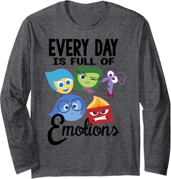 Disney Pixar Inside Out Everyday Group Shot Poster Langarmshirt