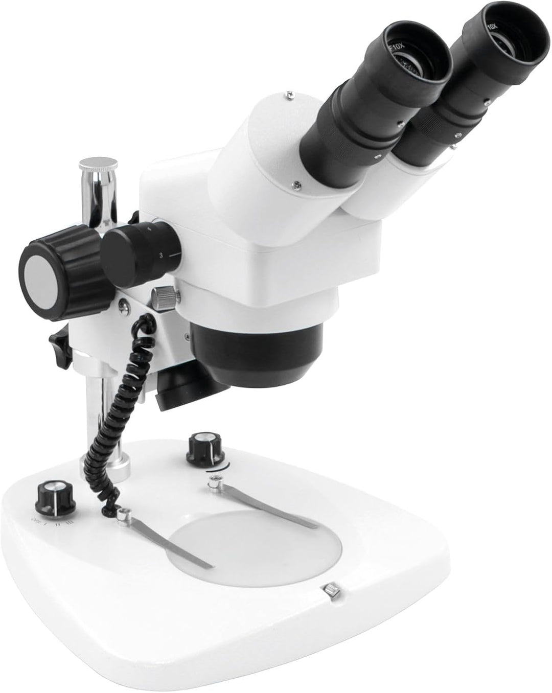 ASIMETO Germany Stereomikroskop LAB2 10x-40x Metall und Glas LED