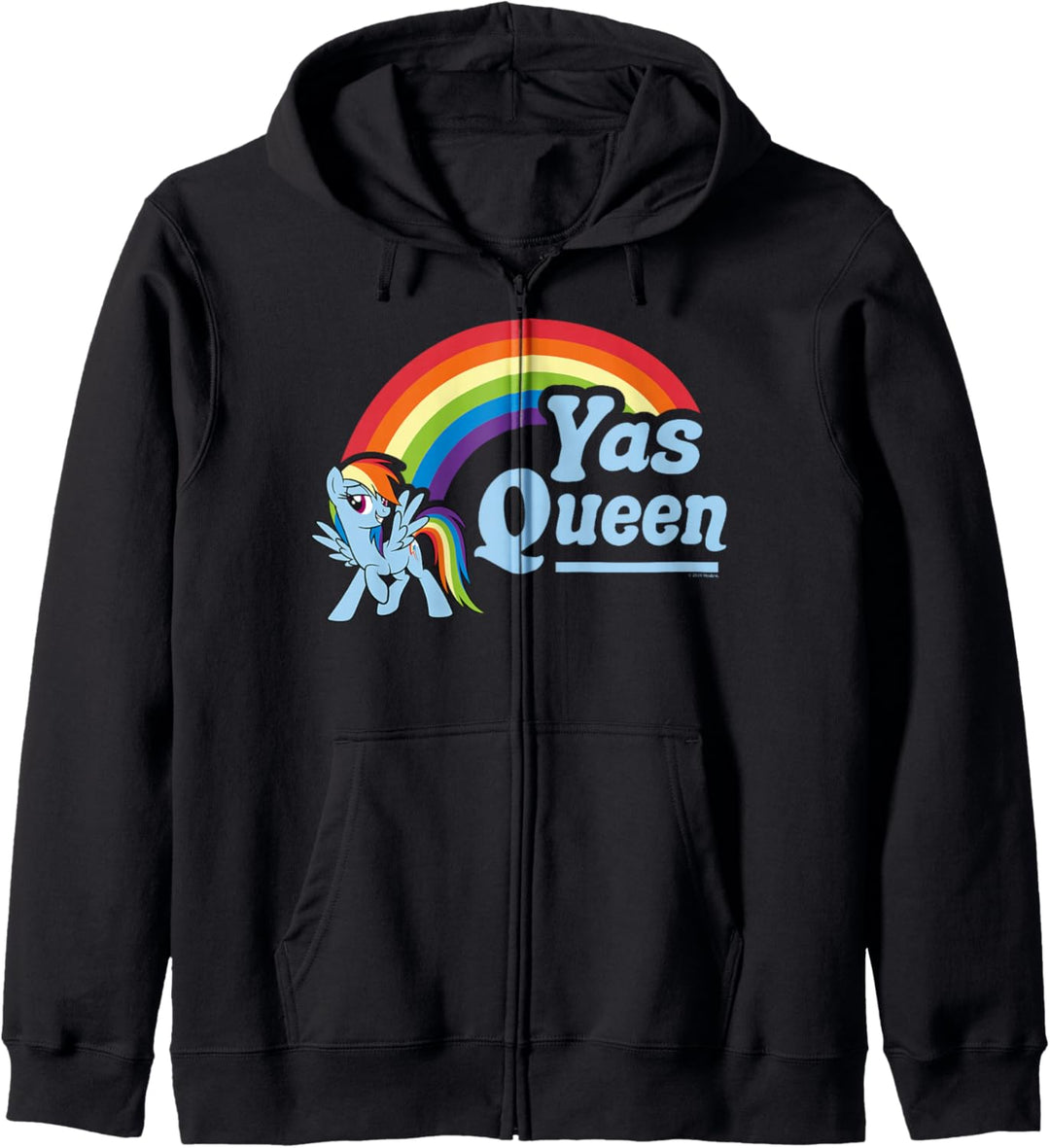 My Little Pony: Friendship Is Magic Rainbow Dash Yas Queen Kapuzenjacke