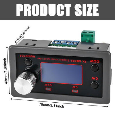 Schrittmotor Treiber, Schrittmotor-Treiber-Controller für NEMA 17 23 Motor, 4A Schrittmotorsteuerung