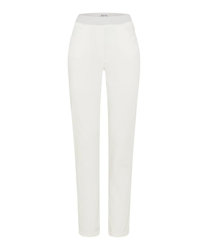 Raphaela by Brax Style Pamina Fun Damen Schlupfhose Slim Fit 29W / 32L Off-white, 29W / 32L Off-whit