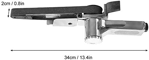16000rpm Bandschleifer Schleifmaschine Pneumatische Polierwerkzeug mit 360 Grad Griff(20 * 520mm) 20