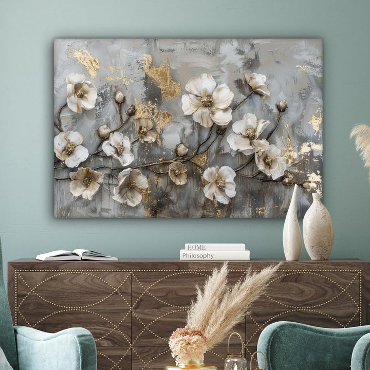 MuchoWow© Leinwandbild Gross 120x80 cm XXL Dekoration Wohnzimmer Bilder Pictures Wall Decoration Liv