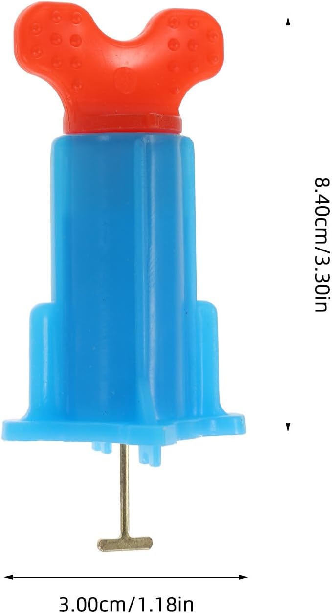 HEMOTON Fliesenrüttel Nivelliergerät 20er Pack aus PP mit multifunktionalem Design zur präzisen Arbe