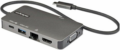 StarTech.com USB-C Multiport Adapter - USB-C auf 4K 30Hz HDMI oder 1080p VGA - USB Typ-C Mini Dock m