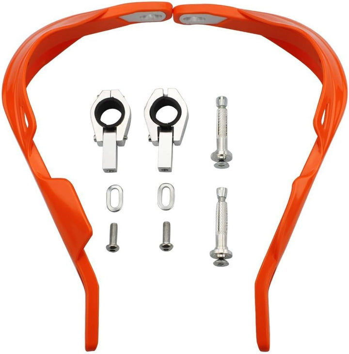 GOOFIT 1"Aluminium-Legierung Lenkerhandbürste Guards Schutzhandschützer Kit Ersatz für Motocross-Mot