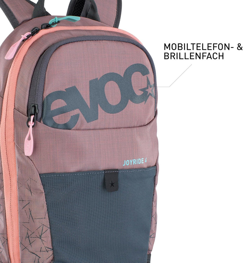 EVOC JOYRIDE 4 Kinderrucksack leichter Performance-Rucksack für Ausflüge & Outdoor Sport-Aktivitäten