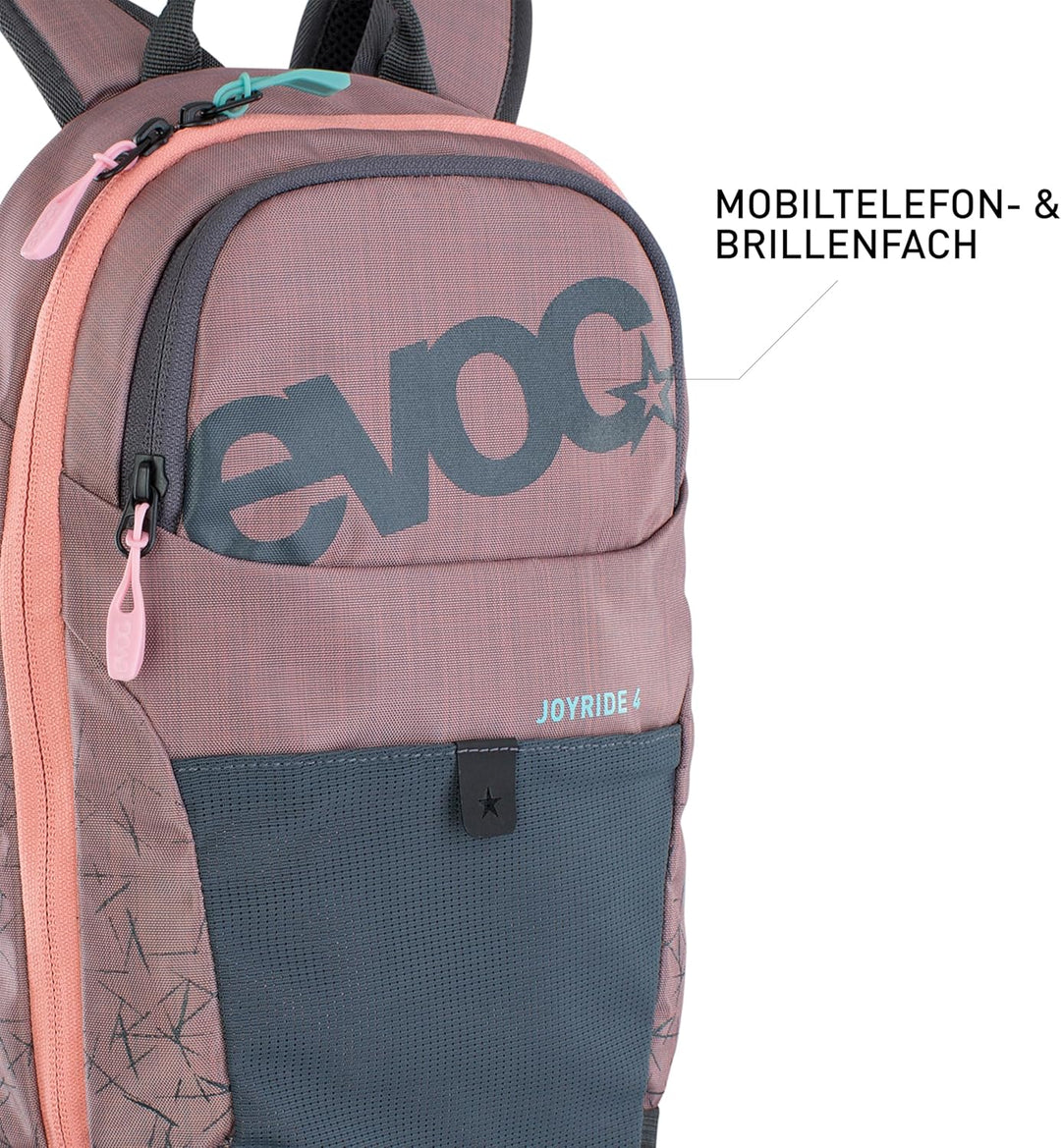 EVOC JOYRIDE 4 Kinderrucksack leichter Performance-Rucksack für Ausflüge &amp; Outdoor Sport-Aktivitäten