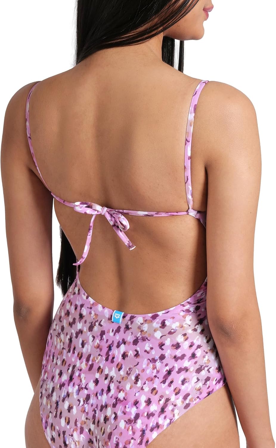 ARENA Damen Women's Swimsuit U Back Allover One Piece Swimsuit XS Leo Pink, XS Leo Pink