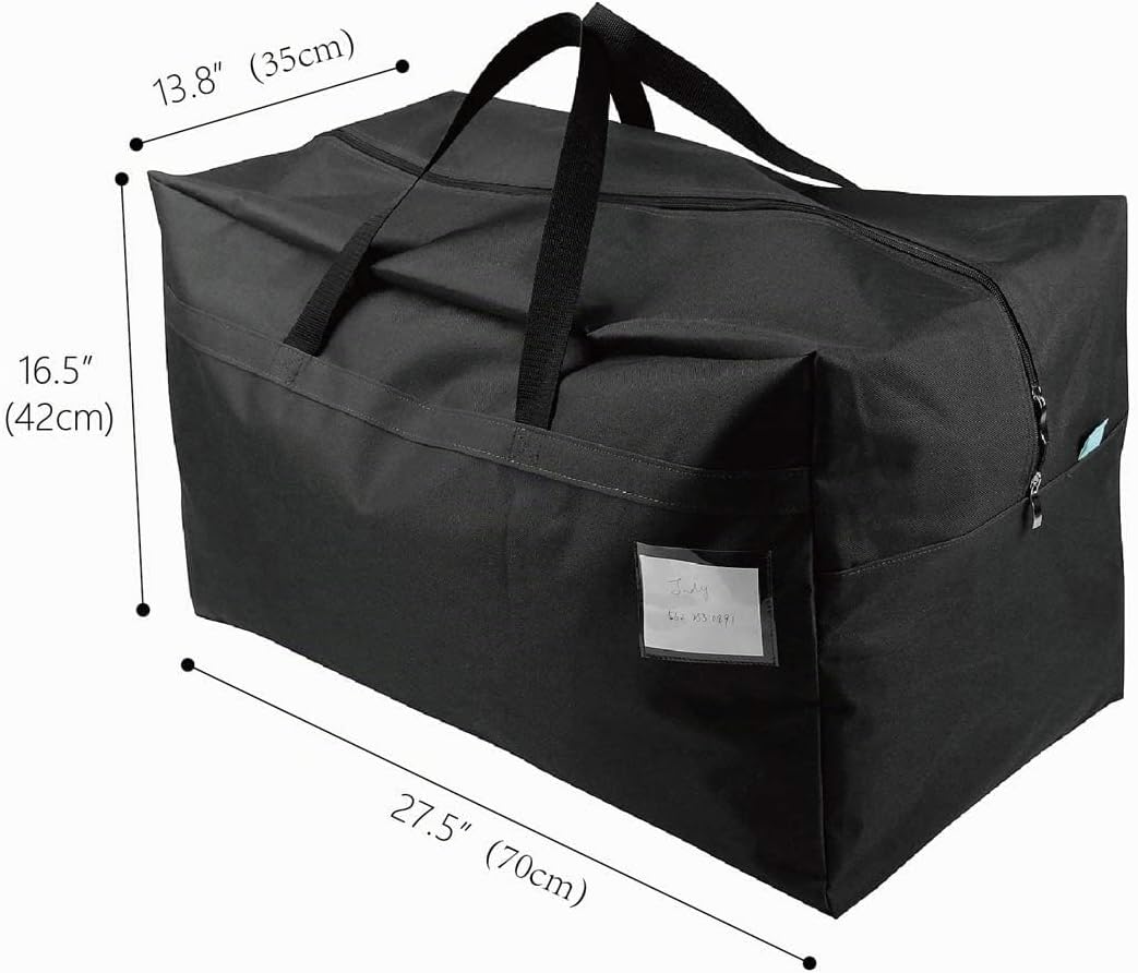 iwill CREATE PRO Jumbo Grösse wasserdicht Aufbewahrungsbeutel für Garage/Dachboden/Regale, 100L Fass