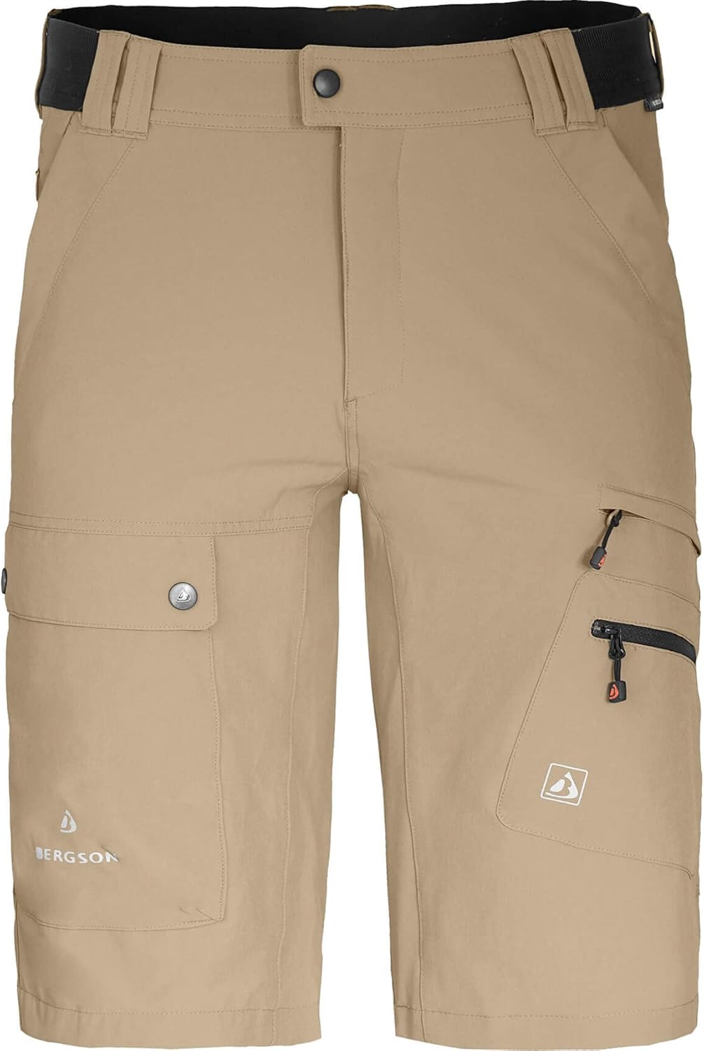 Bergson FROSLEV Comfort Bermuda | Herren Wandershorts - Aus recyceltem Material, 7 Taschen-System (v