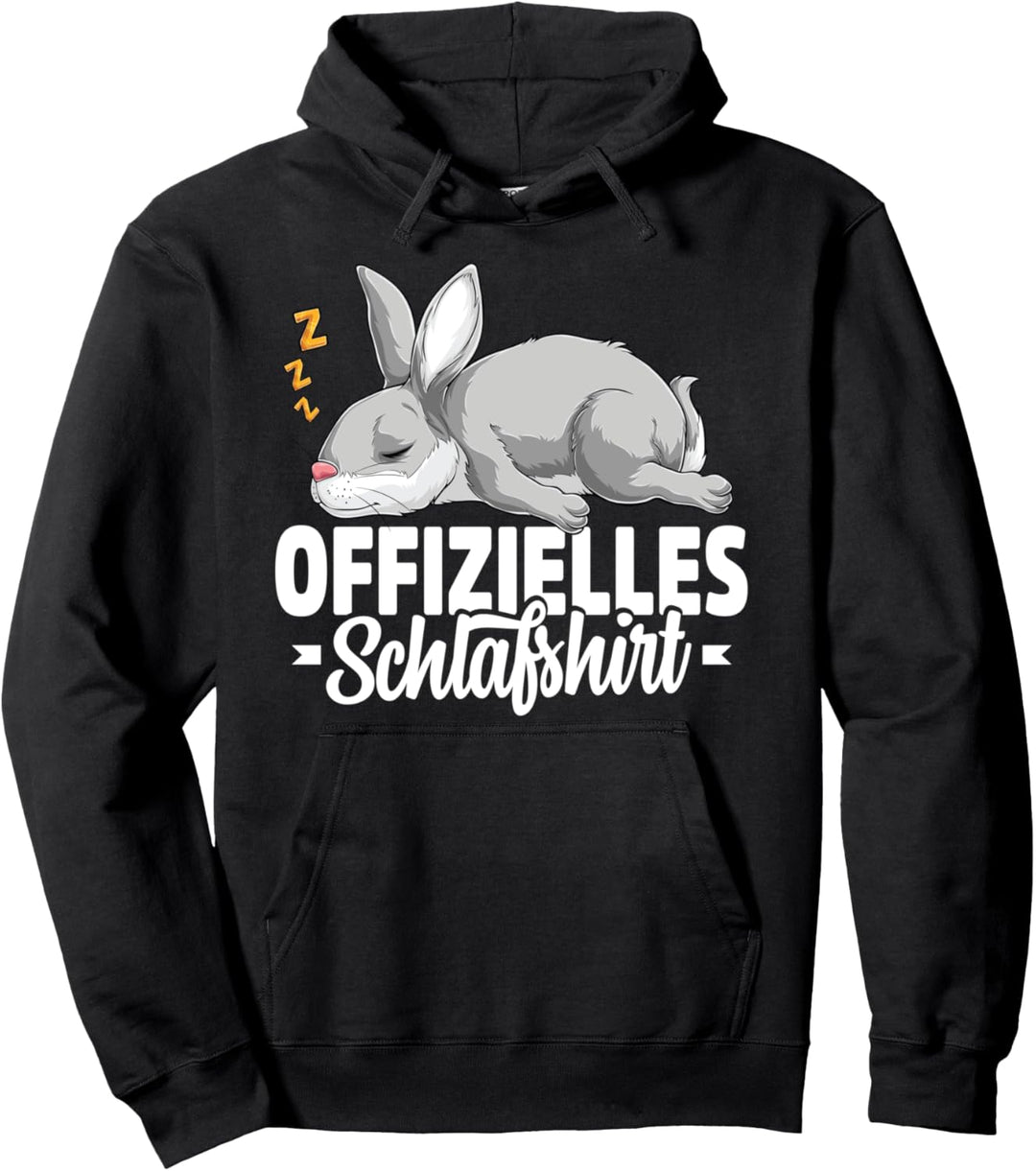 Offizielles Schlafshirt mit Hasen-Motiv Pullover Hoodie