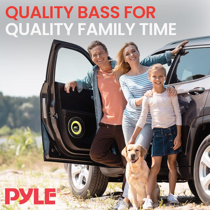 Pyle Auto Subwoofer 5" – 200W 4 Ohm Lautsprecher mit 30oz Magnet Hochtemperatur-Schwingspule, 2,32"