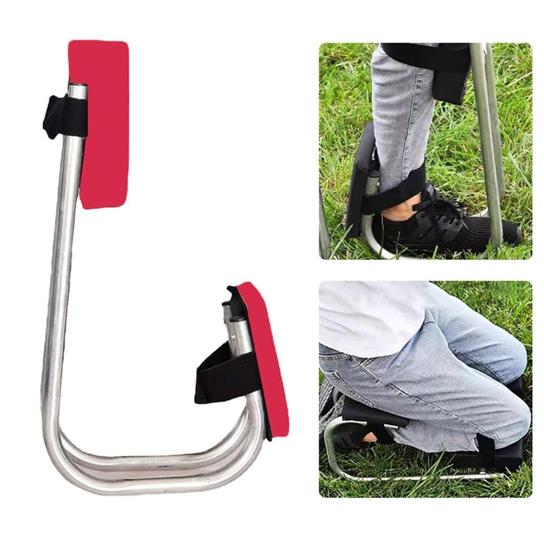 BOTIZR Garten-Kniebank, Knieschoner, Kniesitz für die Gartenarbeit, Tragbarer Kniesitz, Rot, 2 Stück