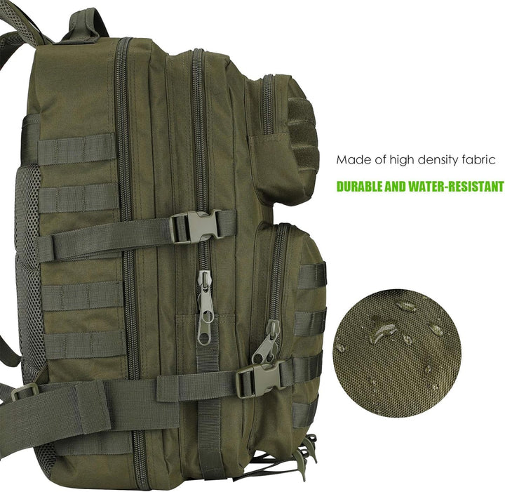 ProCase 40L Militär Taktische Rucksack, Grosse Kapazität 3 Tage Armee Assault Pack Bag Go Bag Rucksa