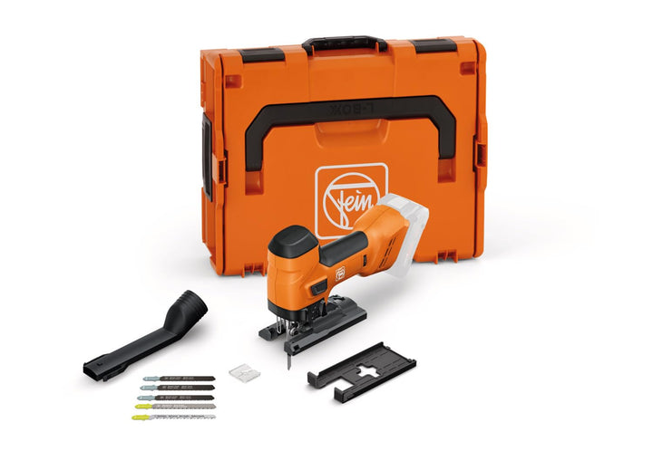 Fein Akku-Stichsäge F-IRON Jig 26 AS (Abmessungen: 250 x 174 x 79 mm, Gewicht: 2,10 g, Akkusäge) 713