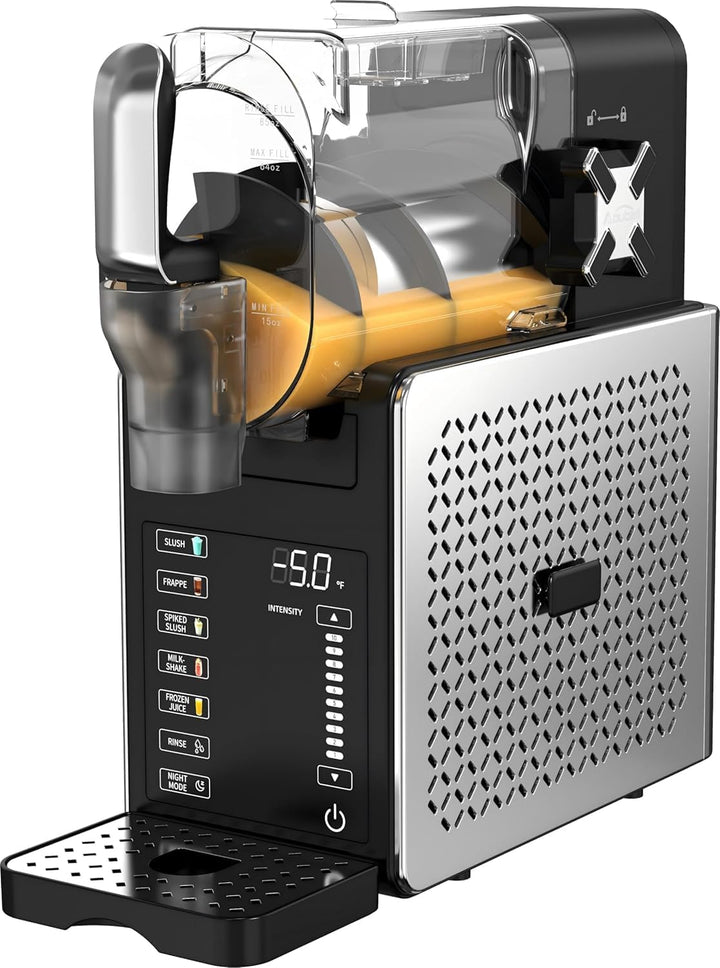 Slush Maschine, 2L Mixer für Getränke und Slush eis Maschine, 6 Voreingestellte Programme,Automatisc