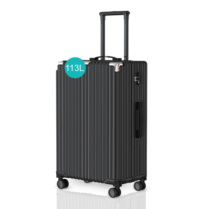 Voyagoux Koffer handgepäck - 113L, Hartschalenkoffer gross, TSA-Schloss, ABS, 4X 360° Rollen, Robust