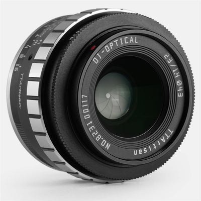 TT Artisan 23mm F/1.4 APS-C Objektiv Anschluss Fuji X Mount Silver manuelles Weitwinkelobjektiv für