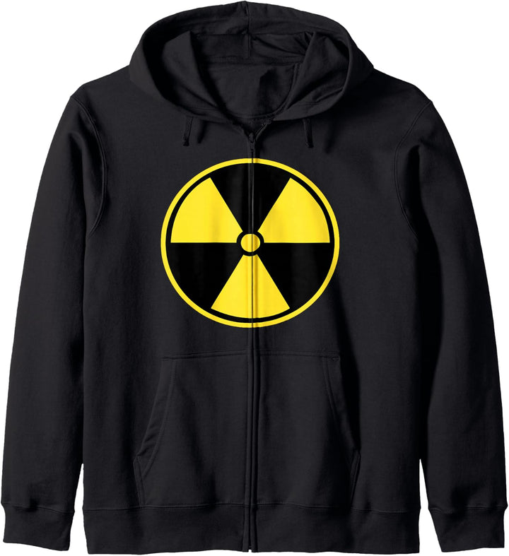 Radioactive Radiation Fallout Symbol Kapuzenjacke