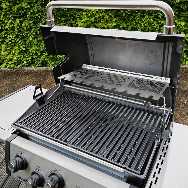 Grillrost.com Das Original Edelstahl MultiStation für Broil King - Signet - Warmhalterost