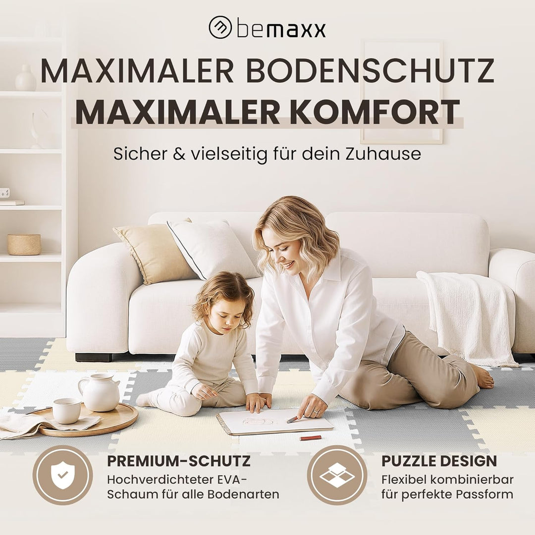 Schutzmatten Bodenschutzmatte Set Sportmatte Gymnastikmatte Puzzlematte: Puzzle Sportgeräte Matte Fi