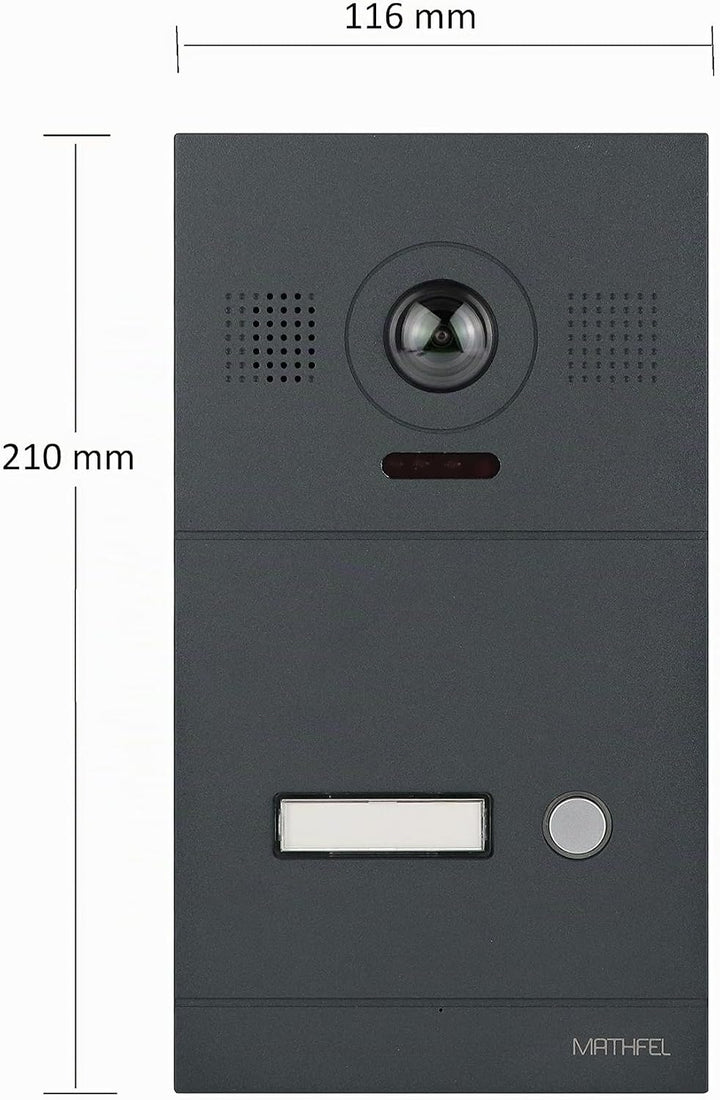 Mathfel Video Türsprechanlage mit 7&
