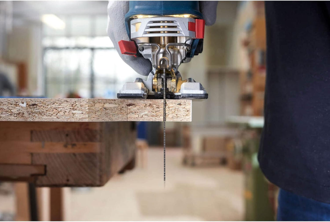 Bosch Accessories Professional 3 Stück Stichsägeblatt T 308 BOF Extra-Clean for Hard Wood (Hartholz,