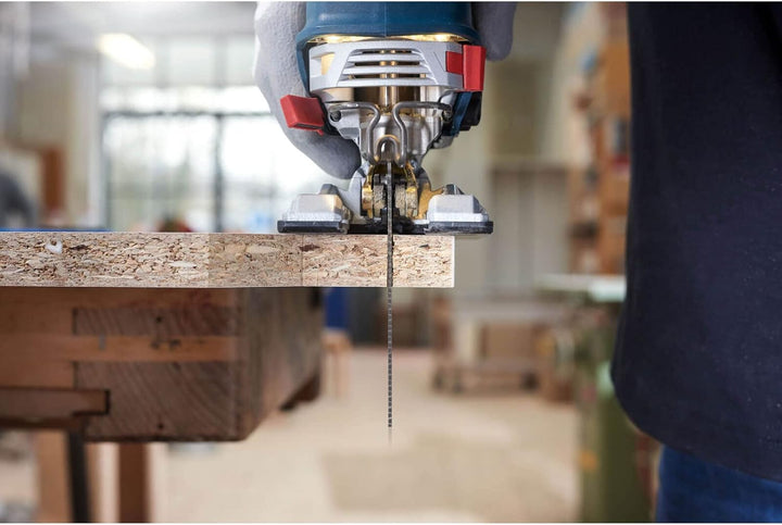 Bosch Accessories Professional 3 Stück Stichsägeblatt T 308 BOF Extra-Clean for Hard Wood (Hartholz,