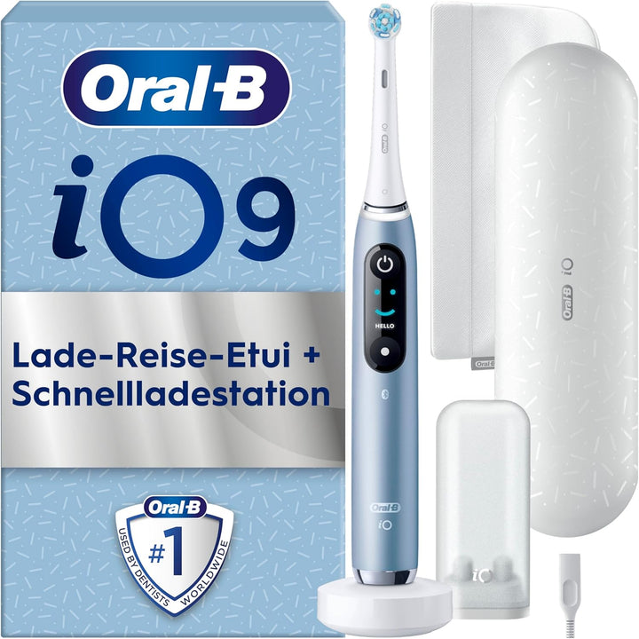 Oral-B iO Series 9 Luxe Edition Elektrische Zahnbürste/Electric Toothbrush, 7 Putzmodi, Zahnpflege,