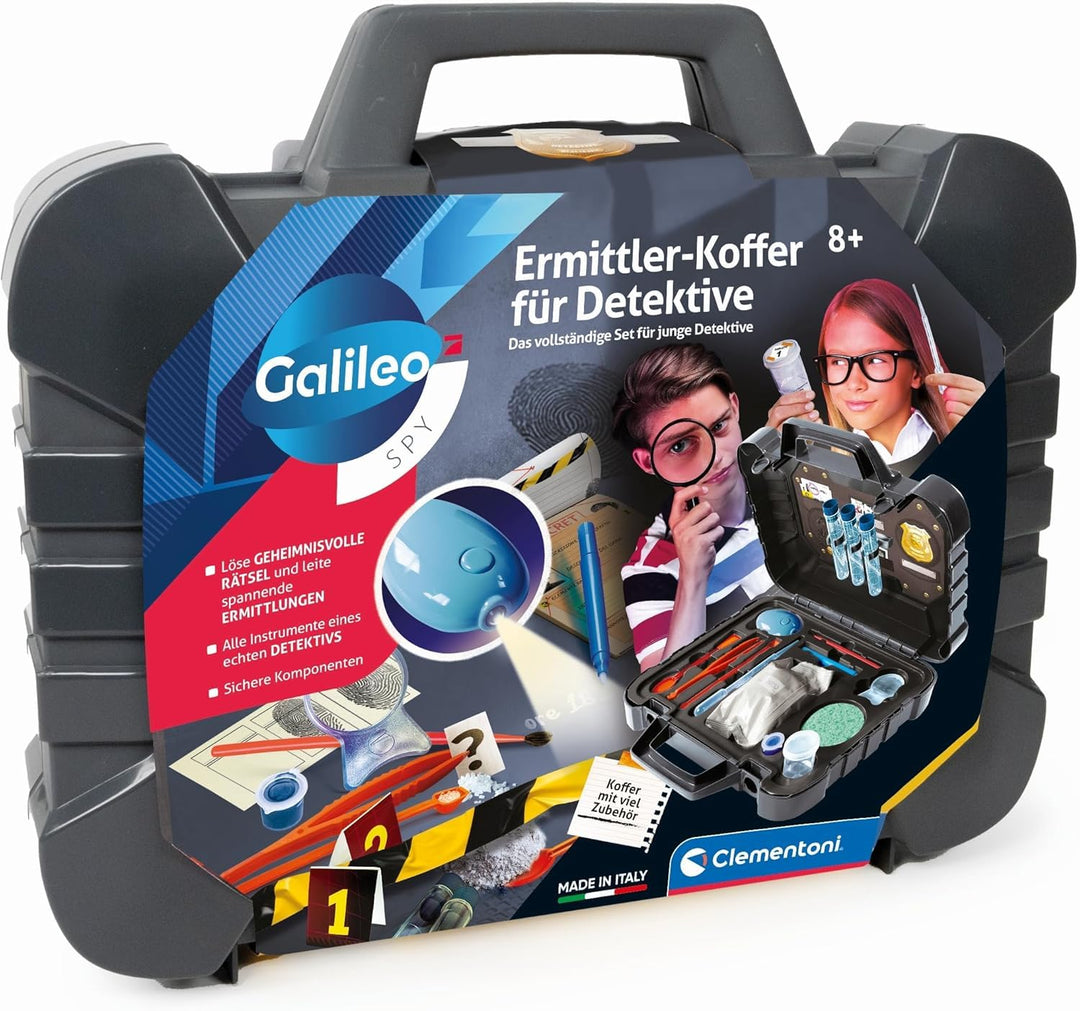 Galileo Spy Ermittler-Koffer für Detektive &amp; Geheimagenten - Spannendes Detektiv-Set - Spielzeug für