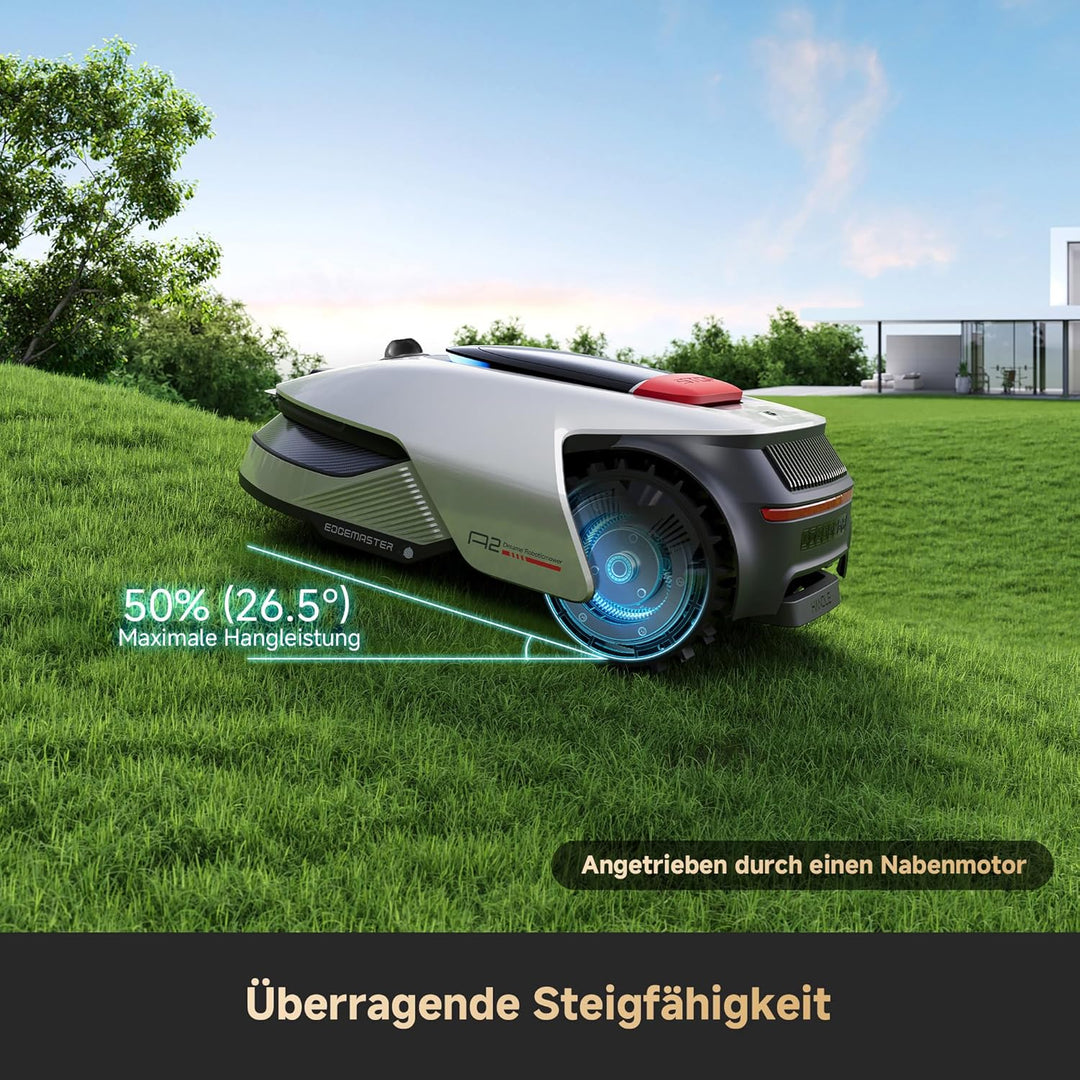 DREAME A2 1200 Mähroboter – kabellos ohne RTK, für Flächen bis zu 1200 m², mit 360° 3D-LiDAR & KI-Vi