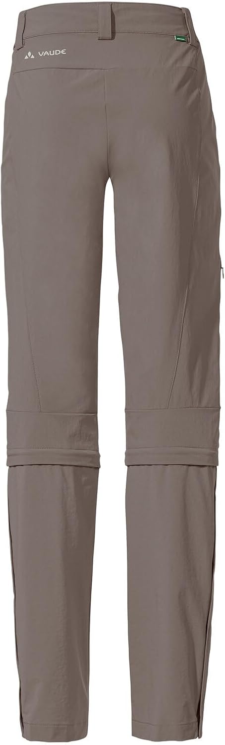 VAUDE Damen Women's Farley Stretch Capri T-Zip Ii Hose, , 34 Coconut, 34 Coconut