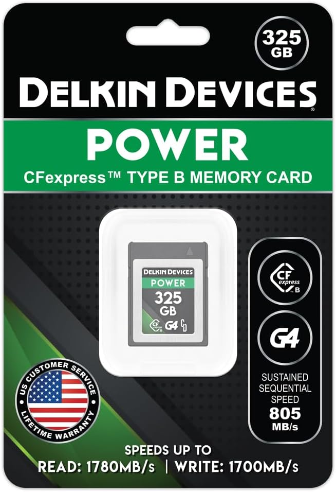DELKIN CF Express Typ B G4 325GB, 325GB