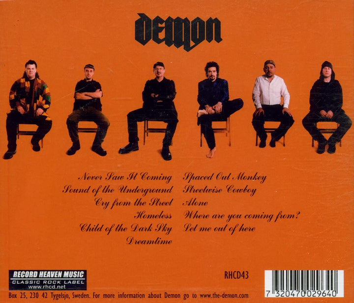 Spaced Out Monkey, Audio-CD