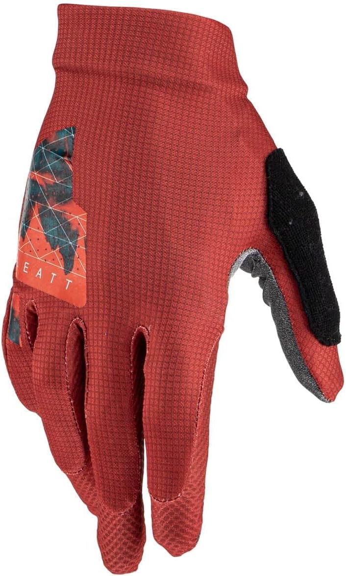 Leatt Men's MTB 1.0 Gloves (Padded Palm) S Lava, S Lava