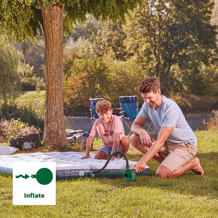 Bosch elektrische Luftpumpe/Luftpumpe für Luftmatratze EasyInflate 18V-500 (1x 2,0 Ah Akku; 18 Volt