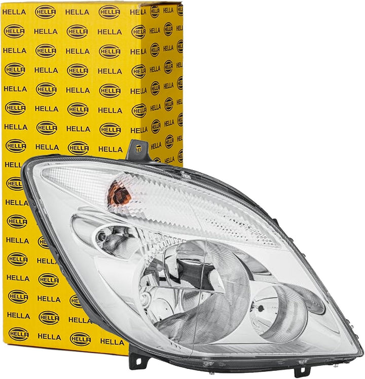HELLA 1EB 247 012-021 FF/Halogen-Hauptscheinwerfer - rechts - für u.a. Mercedes-Benz Sprinter 3,5-T