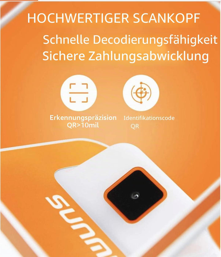 Sunmi BLINK 2D Barcode-Scanner Freisprecheinrichtung USB Barcode-Barcode-Leser für mobile Bezahlung