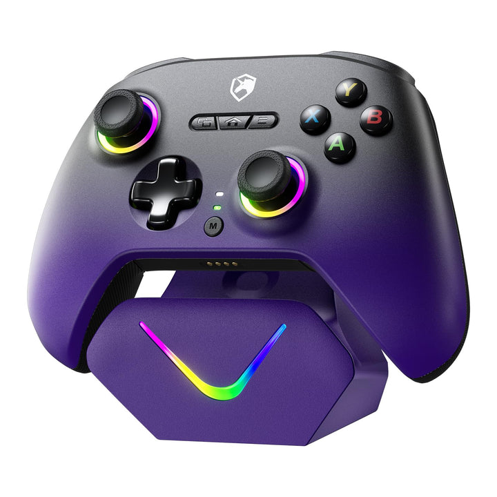 ECHTPower PC Gaming Controller mit TMR Hall-Effekt-Joysticks, Anti-Drift, Dual-Trigger, 1000Hz Abfra