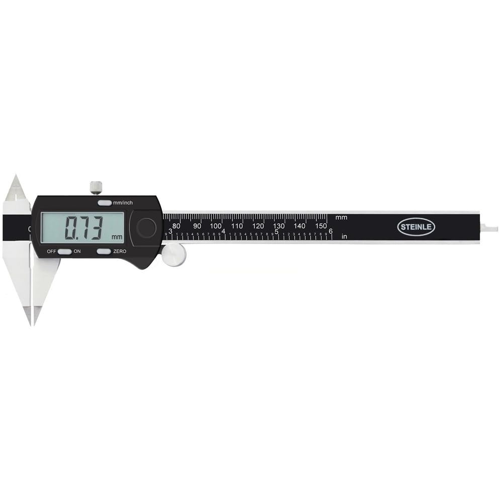 STEINLE 1531 Messschieber Messschieber Schieblehre mit spitzen Schnäbeln 150 mm