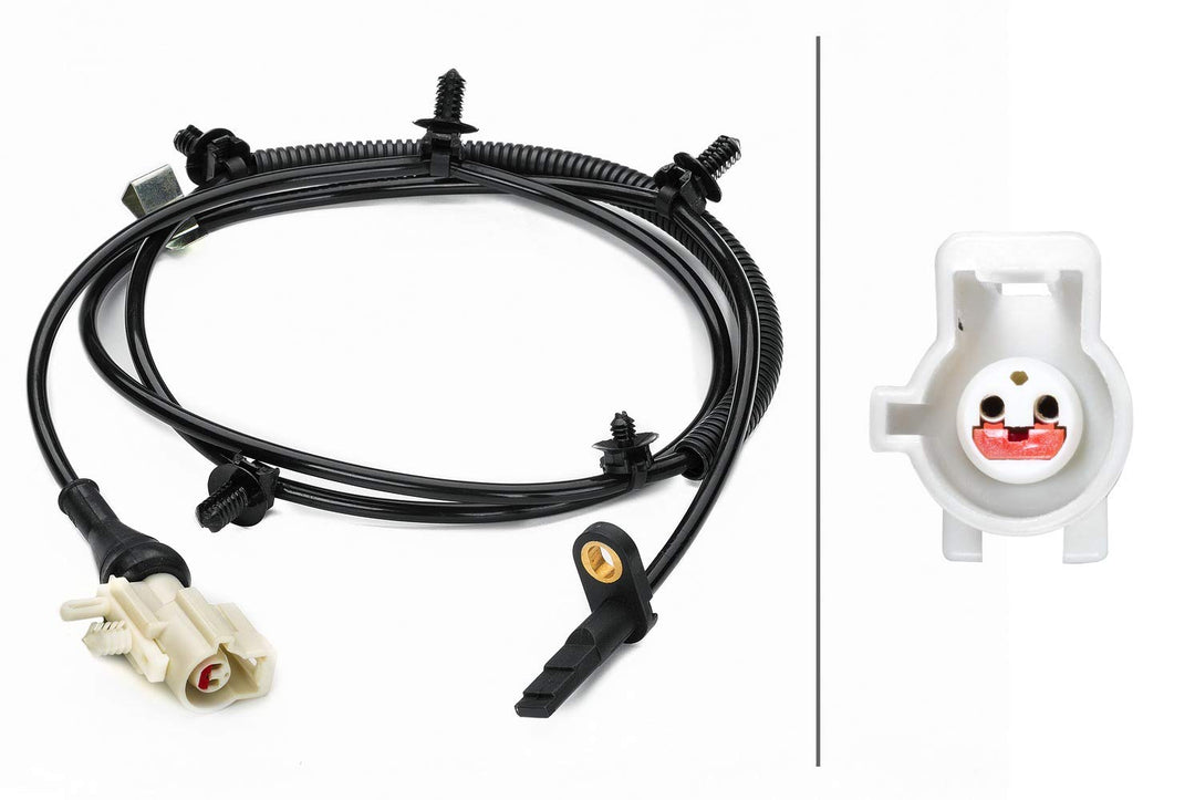 HELLA 6PT 014 494-881 Sensor, Abgastemperatur - 2-polig - geschraubt - Kabel: 550mm