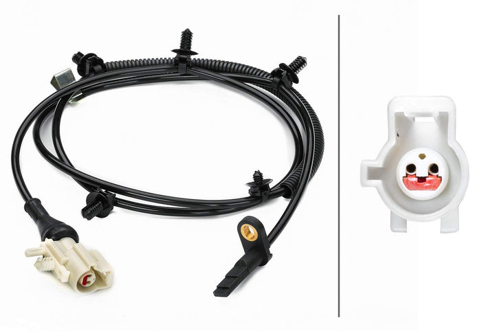HELLA 6PT 014 494-881 Sensor, Abgastemperatur - 2-polig - geschraubt - Kabel: 550mm