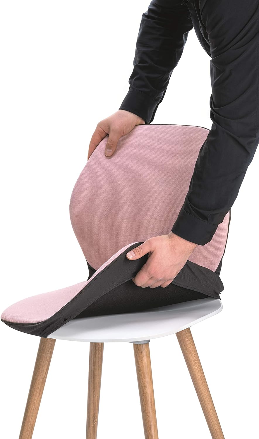 Sedus Wechselpolster se:spot, Sitz-Lehnen-Polster, Mittelgrau, Stoff: Step, 820 mm, Mittelgrau