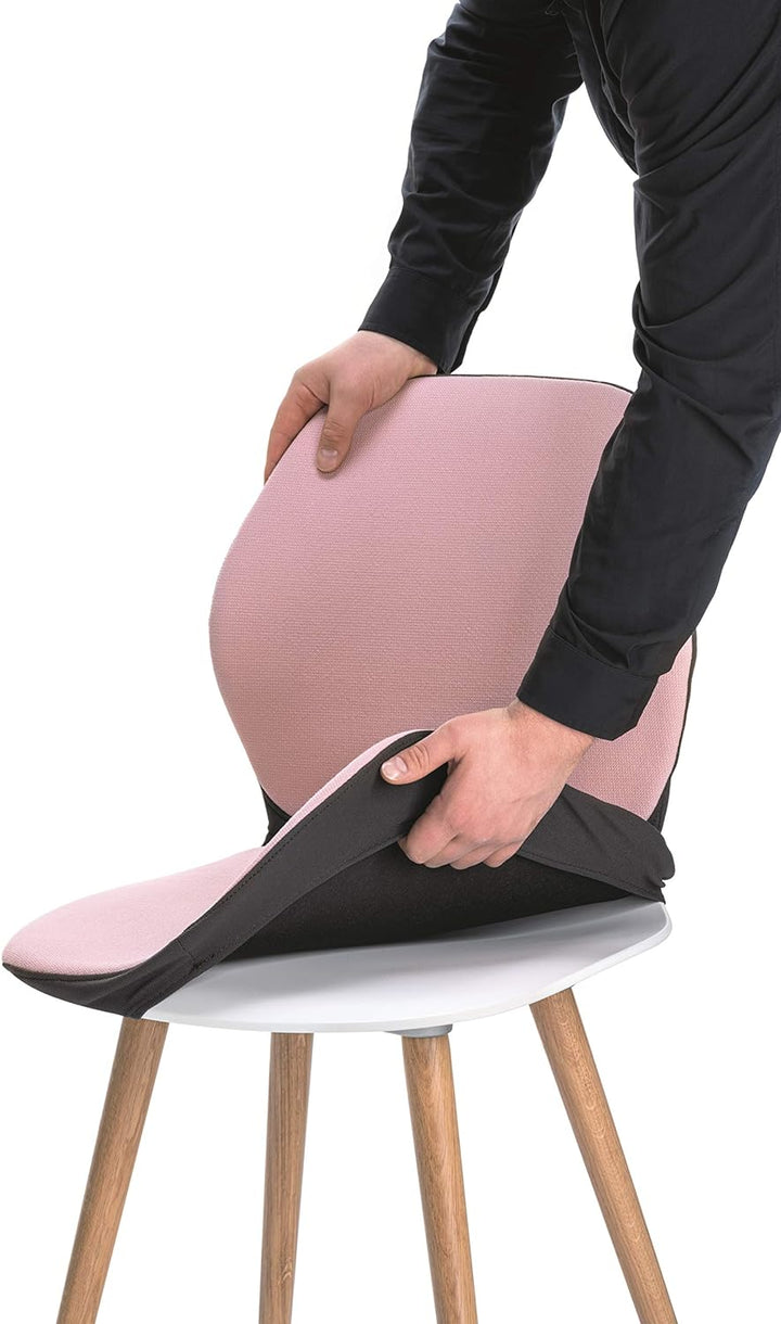 Sedus Wechselpolster se:spot, Sitz-Lehnen-Polster, Mittelgrau, Stoff: Step, 820 mm, Mittelgrau