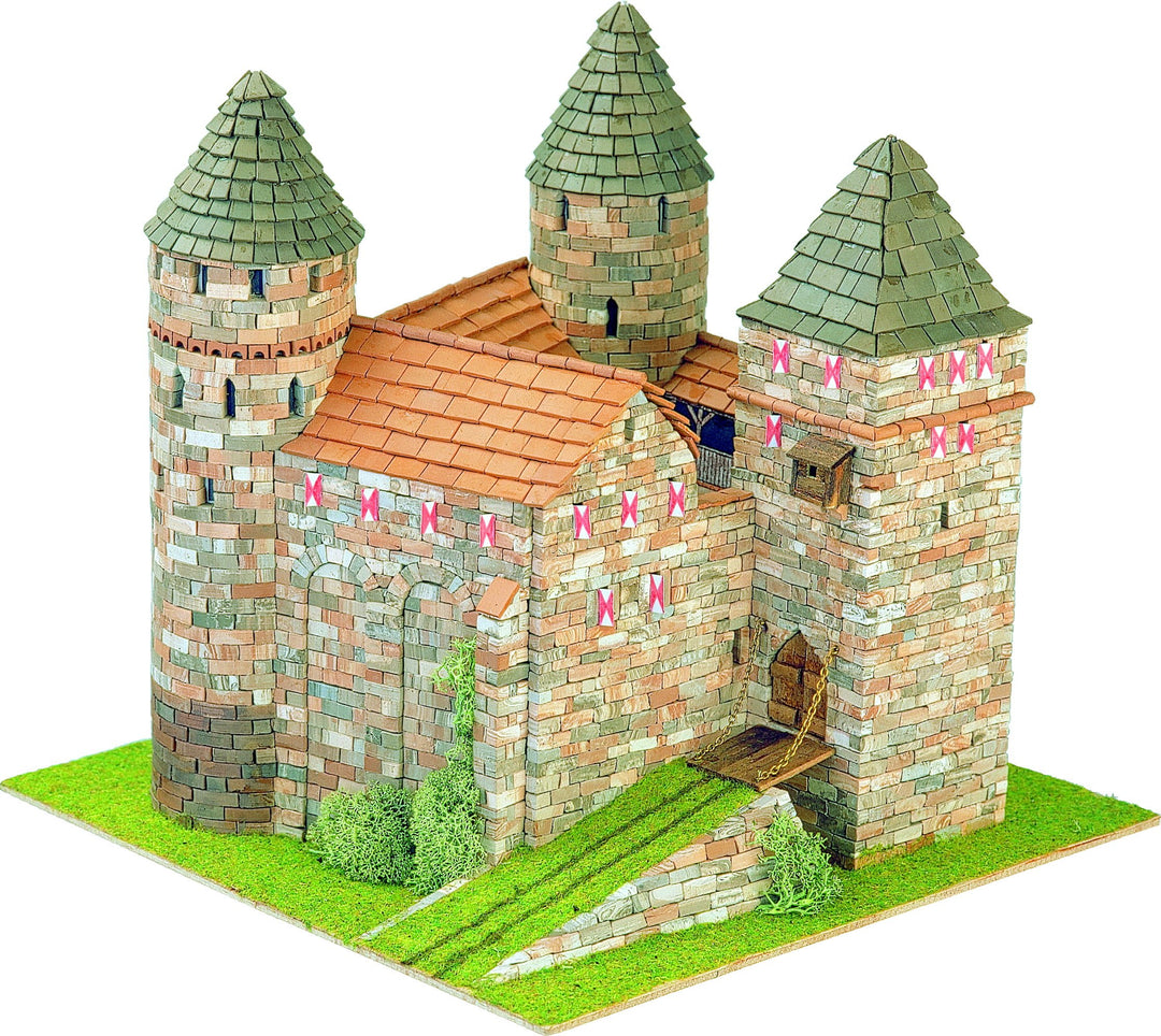 DOMUS-KITS Domus Kits40905 3702 Teile Mittelalter Burgen 5 Stolzeneck Schlösser, Massstab 1:87, Mehr