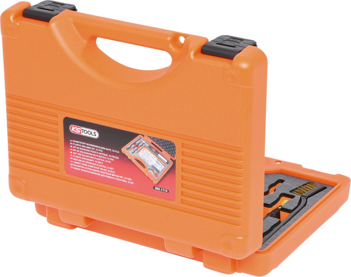 KS Tools 960.1115 Kunststoff-Schweisskolben-Satz, 33-tlg